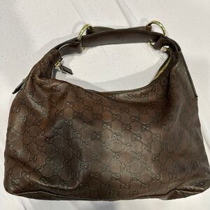 *SOLD* Gucci horsebit hobo bag